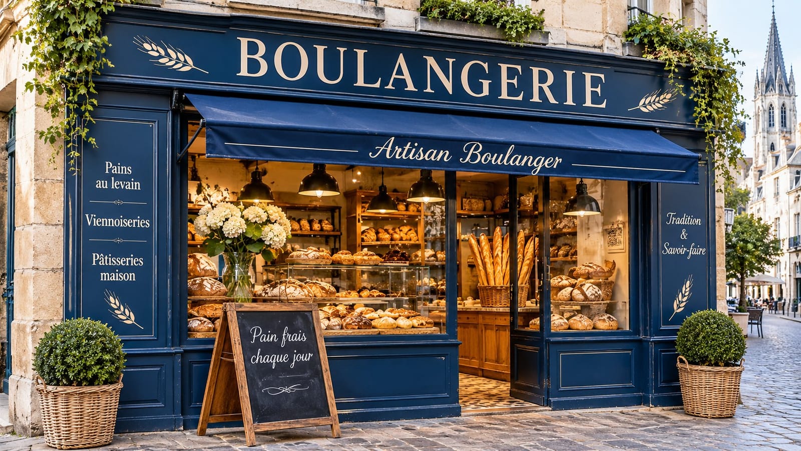 Le Fournil de Louise, la devanture