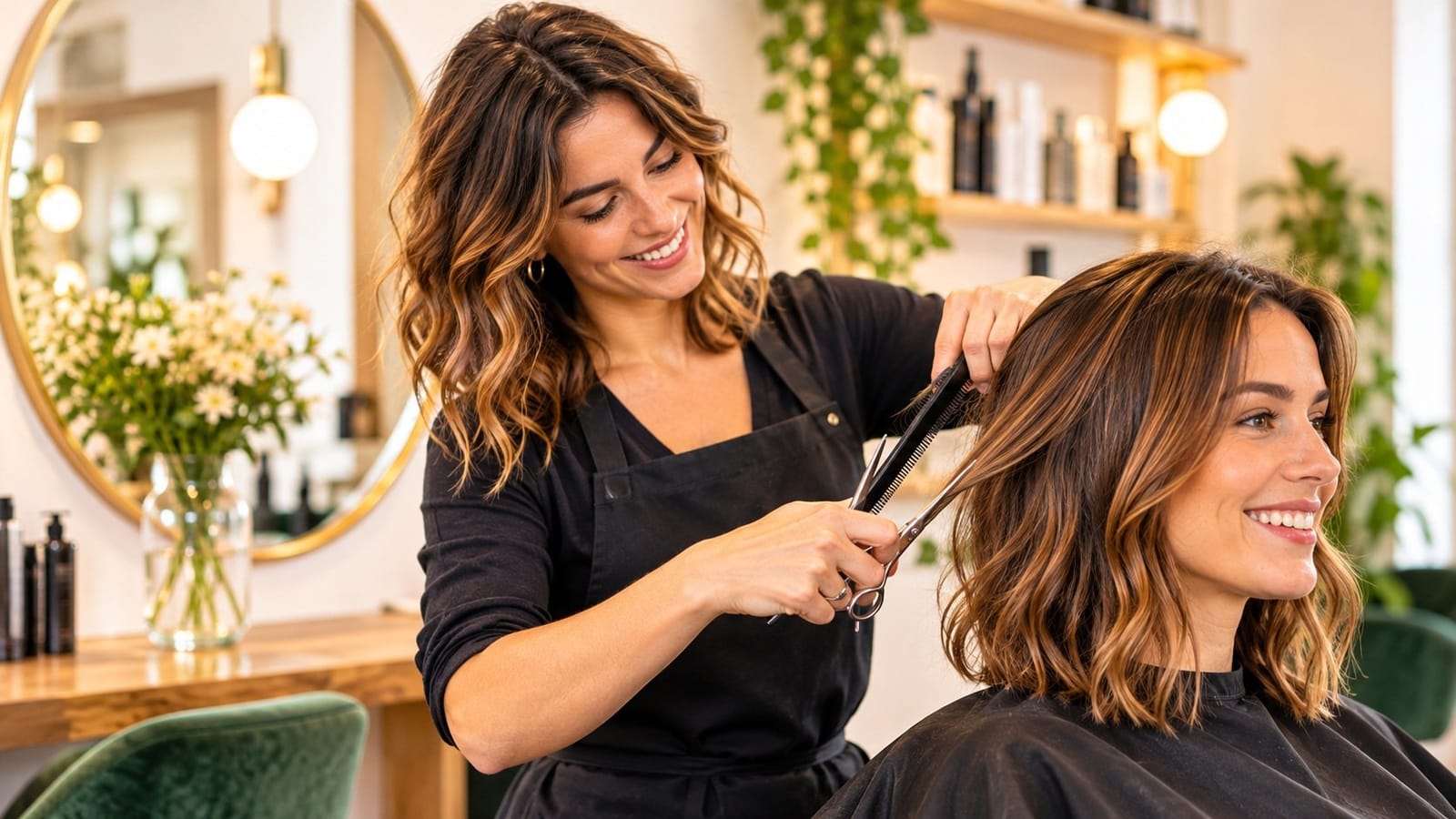 Coupe et coiffage